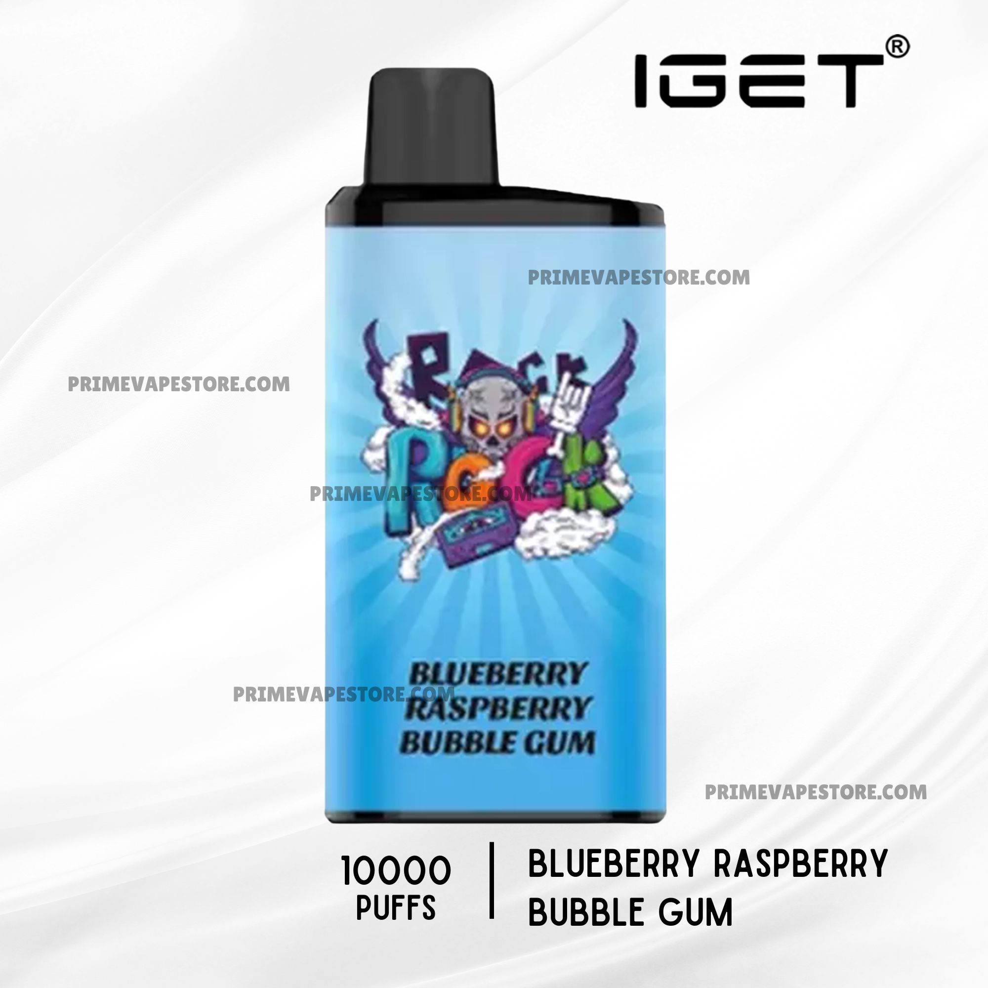 IGET Bar Pro 10000 Puffs Blueberry Raspberry Bubble Gum