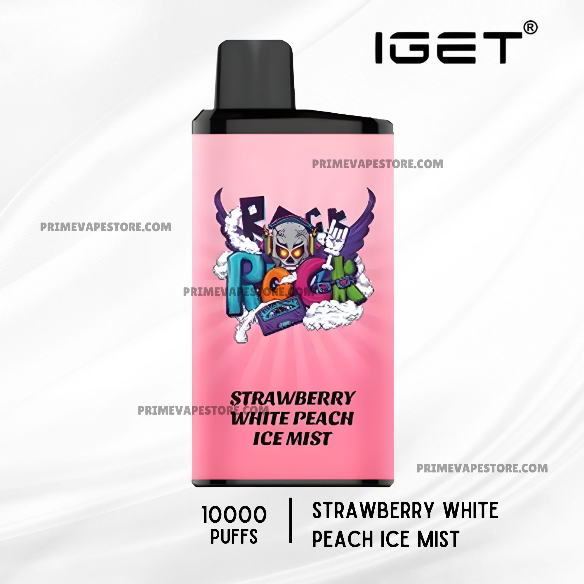 IGET Bar Pro 10000 Puffs Strawberry White Peach Ice Mist