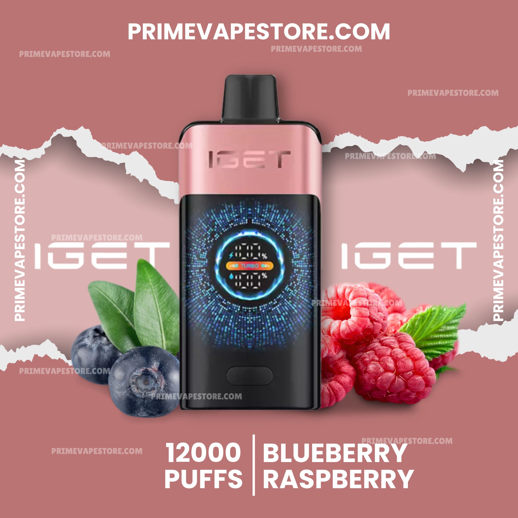 IGET One 12000 Puffs Blueberry Raspberry